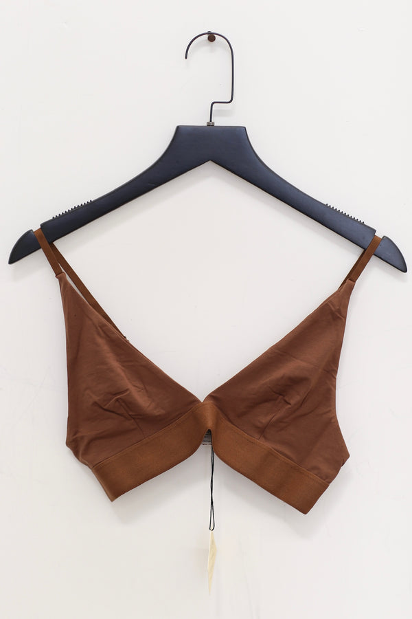 BASERANGE Bamboo fiber and cotton without steel ring wide brim bra series collection soft underwear France BAS-BRTR-BL-000-OCULAR BRTR1